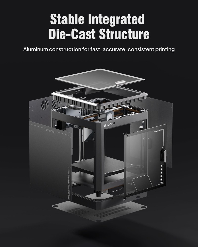ELEGOO Centauri Carbon/Centauri Carbon 2 Combo 3D Printer