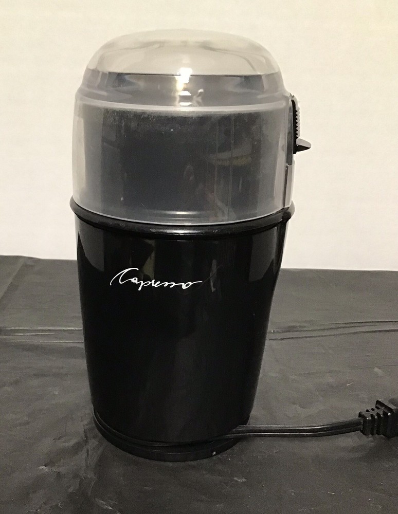 Capresso Modern Performance Coffee Grinder Black Model 501