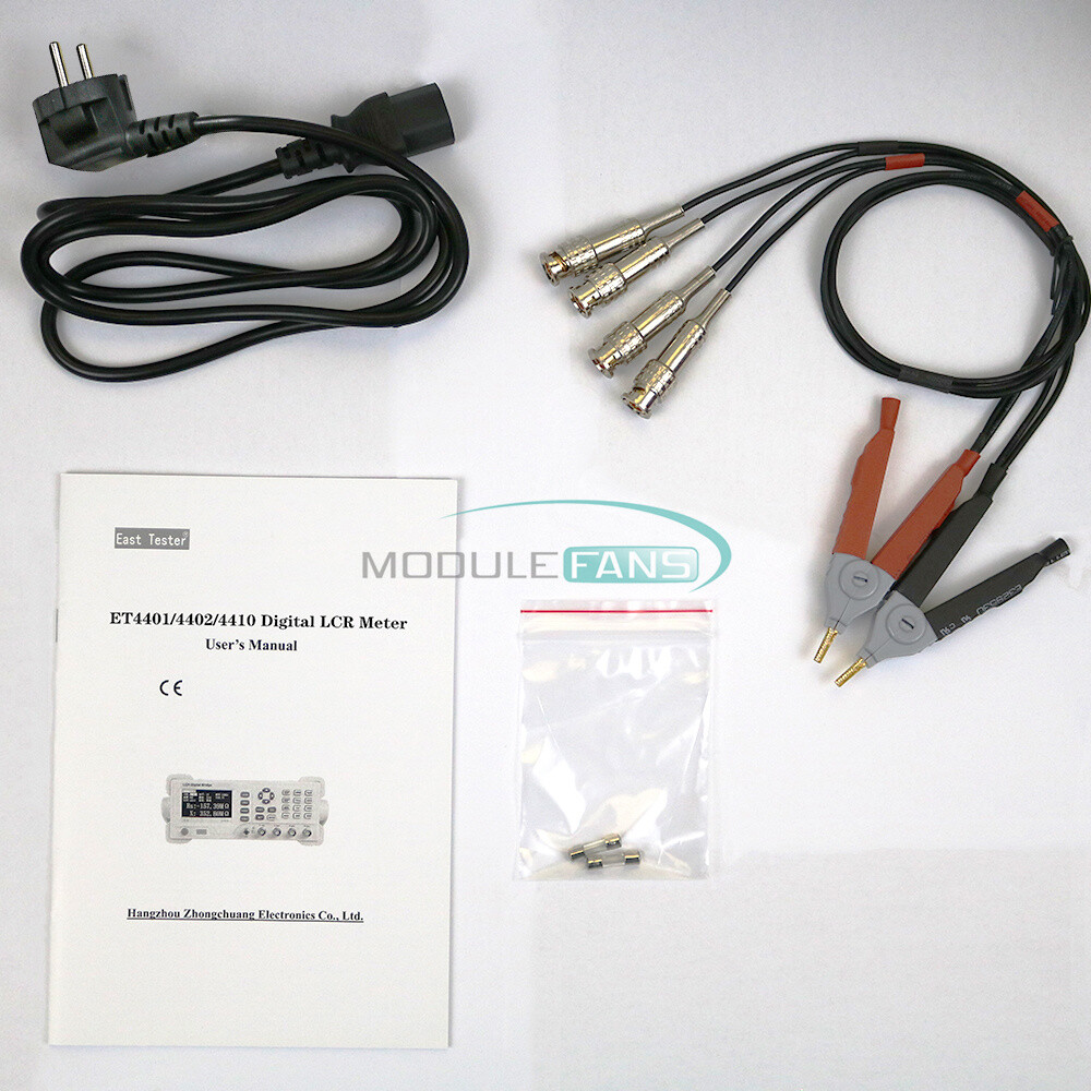 ET4410 Desktop LCR Bridge Meter Tester Inductance Capacitance Measure US Type