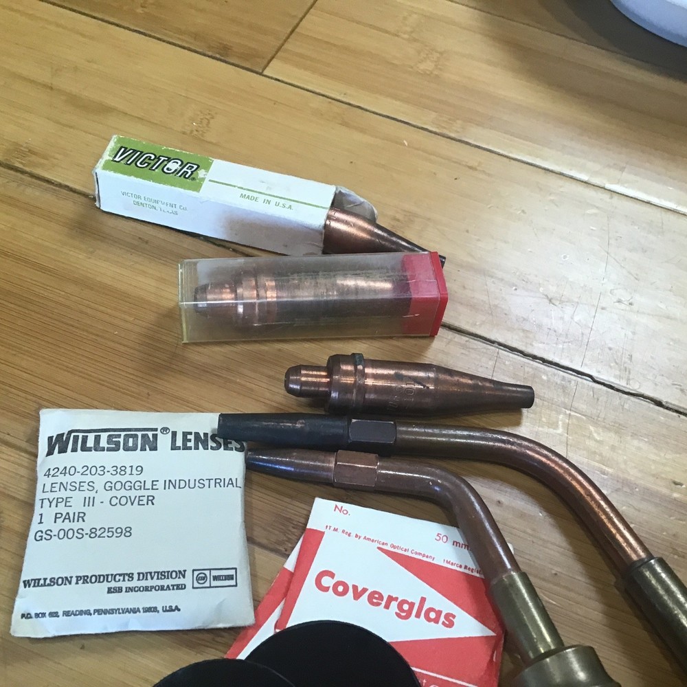 Assorted Torch Tips, Welding, Assortment￼, Victor