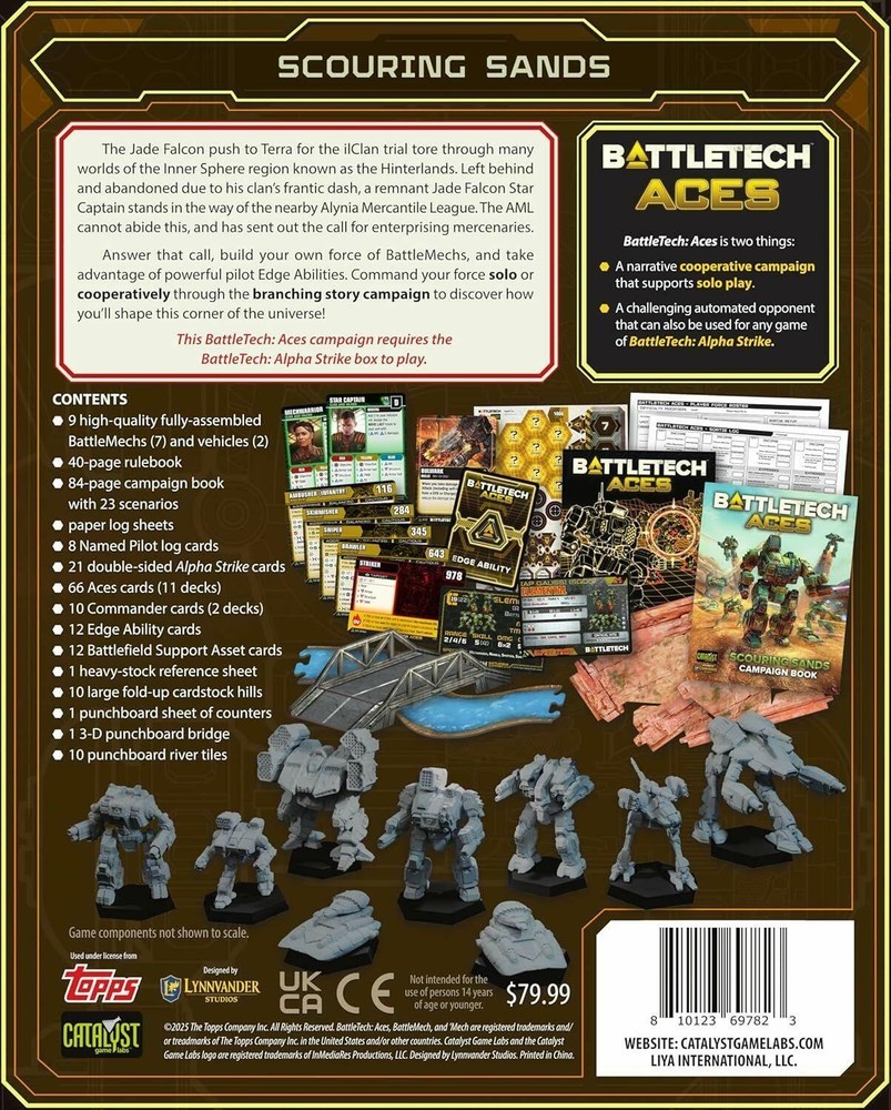 BattleTech: Aces - Scouring Sands Campaign Box