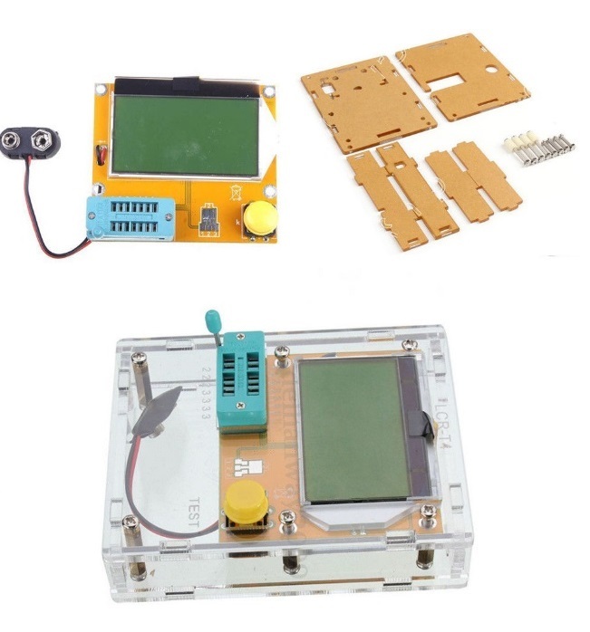 LCR-T4 ESR Meter LCR led Transistor Tester Diode Triode Capacitance PNP MOS