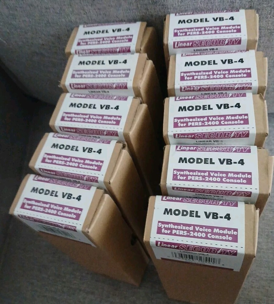 LINEAR VB-4 AUDIO REMOTE COMMAND MODULE W/ VOICE PROMPT