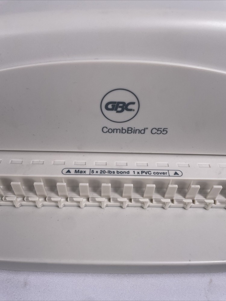 GBC CombBind C55 Manual Punch & Binding Machine w/ Box Office Document System