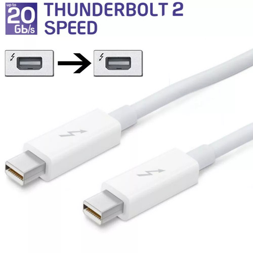 For Apple Thunderbolt2 Cable 2M/Thunderbolt 3 to Thunderbolt 2 MMEL2AM/A Adapter