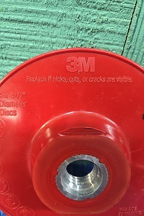 3M Disc Back Up Pad - 88655 Very Hard Red Pad