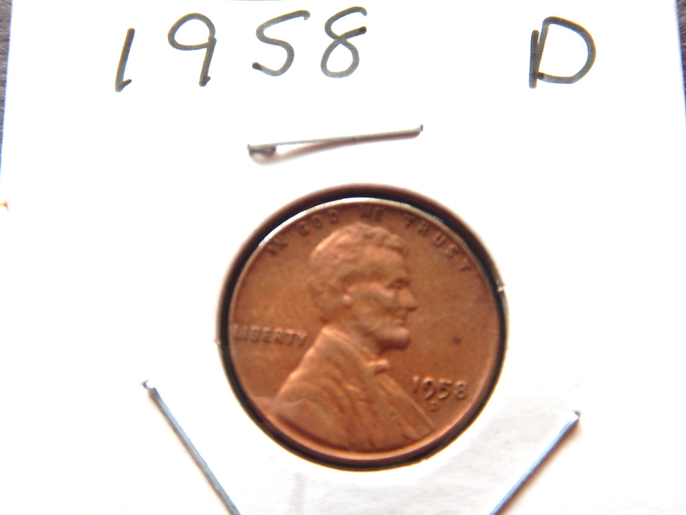 1958 (D) Lincoln Penny