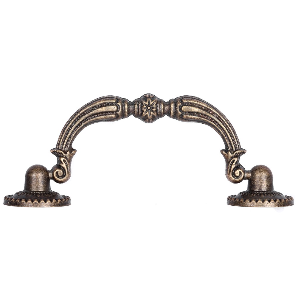 1-10 PACK Drop Bail Dresser Pull Handle Drawer Pulls Rustic Antique Black Bronze