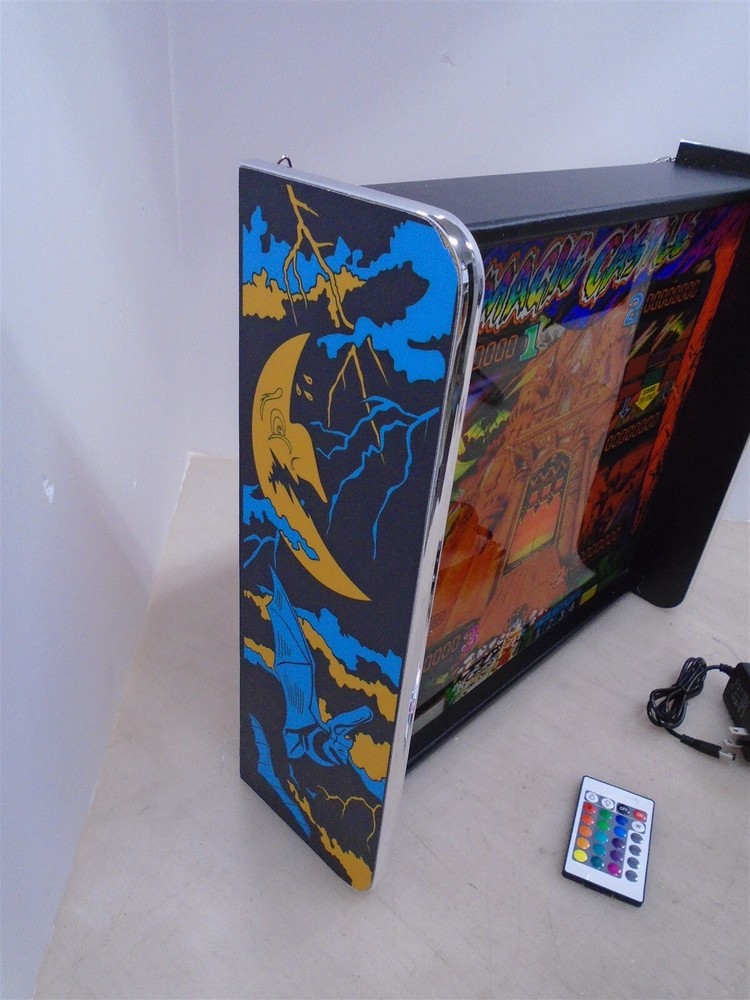 Zaccaria Magic Castle Pinball Head LED Display light box