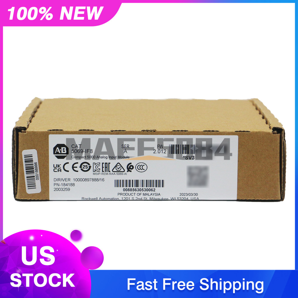 Allen Bradley 5069-IF8 Compact I/O 8 Channel Voltage/Current Analog Input Module