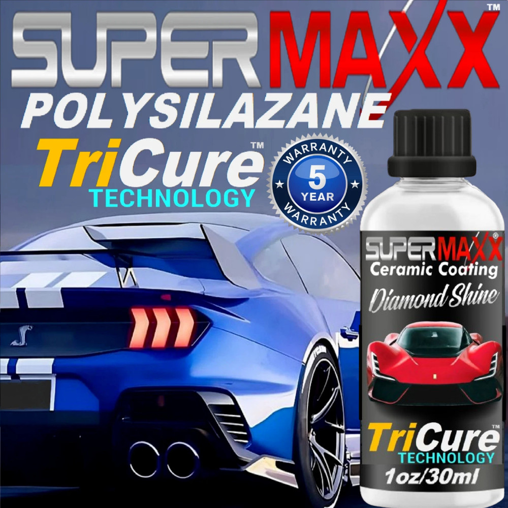 CERAMIC CAR COATING PRO GRADE "5 YEAR "ADVANCED DIAMOND SHINE" GLOSS" - 1oz/30ml