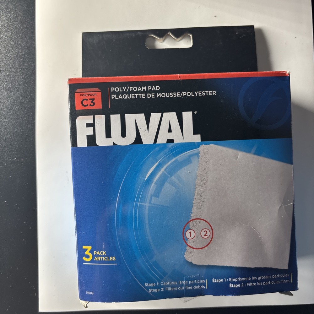 Fluval C3 Poly Foam Pad 3 Pack
