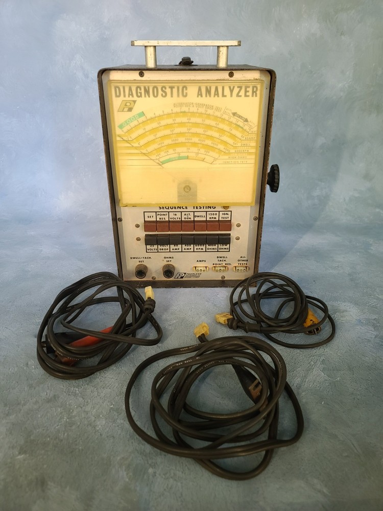 Peerless Instrument Co Diagnostic Engine Analyzer Sequence Testing Model AA-17