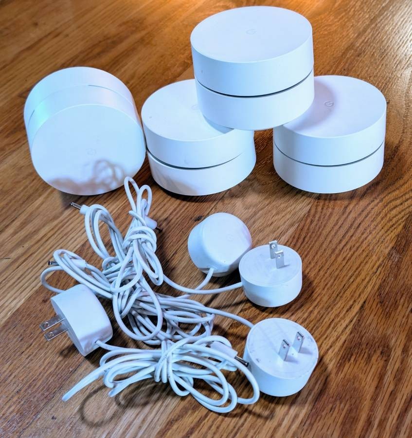 Google Wifi mesh system - 4 pack