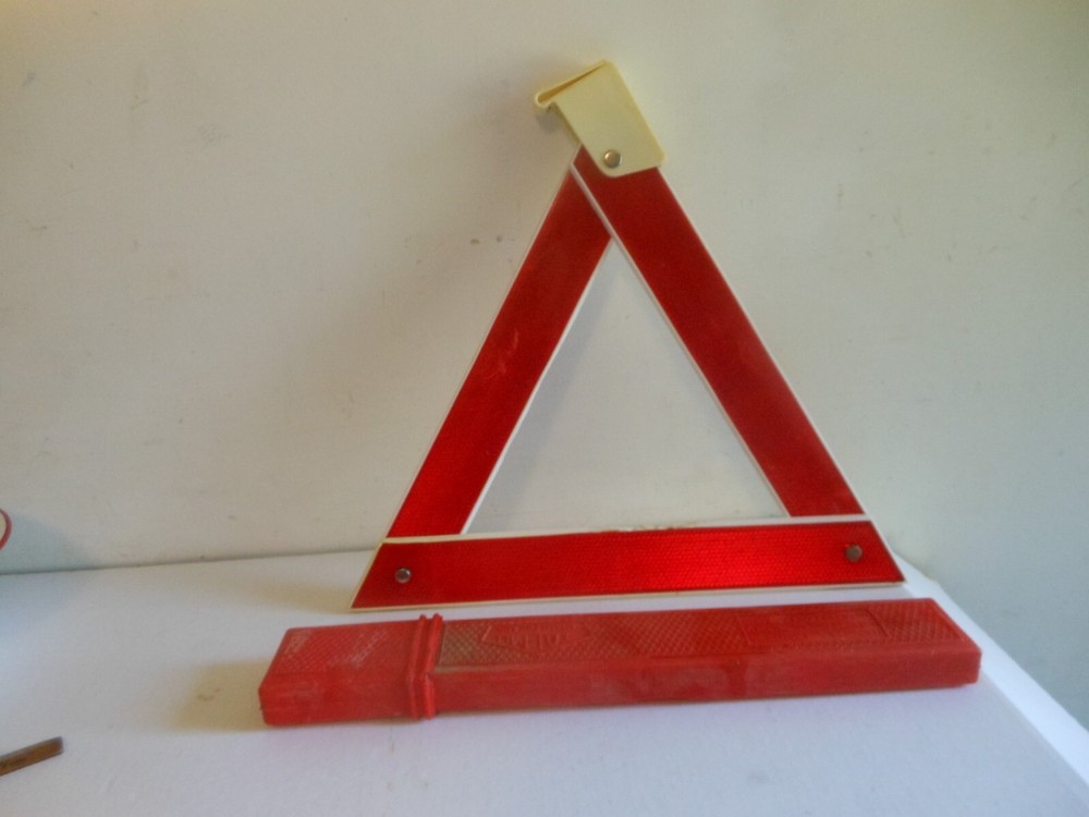 Tal-Mu Finland reflecting triangle traffic warning reflective