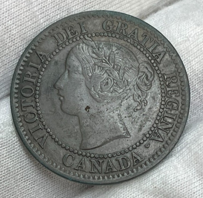 1859 Canada Large Cent Coin