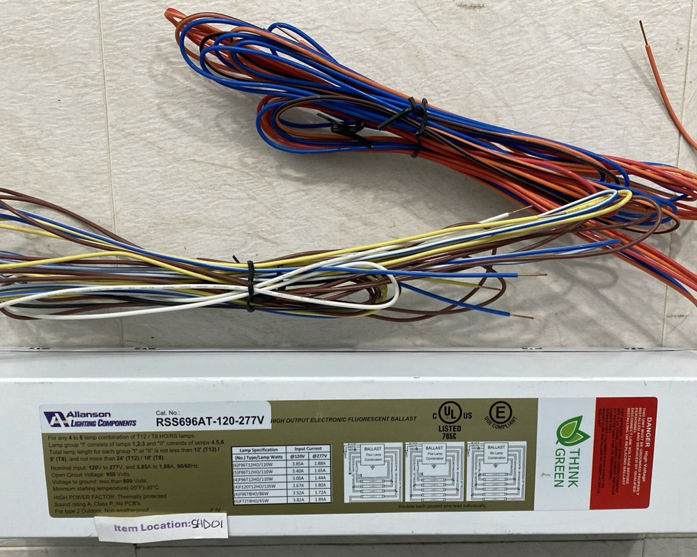 RSS696AT-120-277V Allanson RSS Sign Ballasts