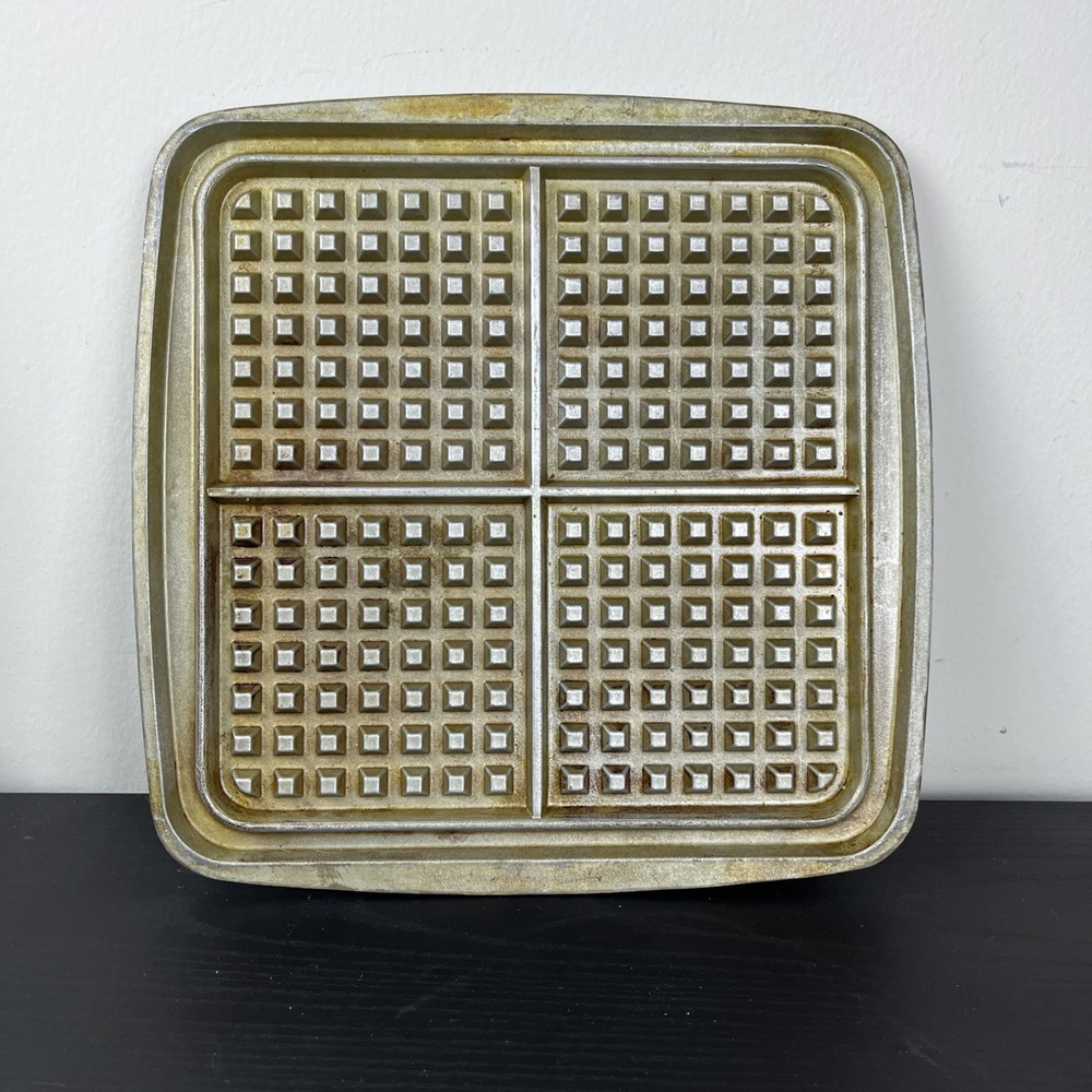 Sunbeam Waffle Iron Replacement Plate Belgian Grid Cooking Surface