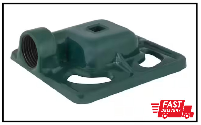 Heavy-Duty Cast Iron Square Sprinkler