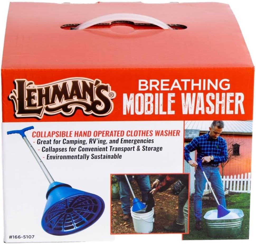 Portable Manual Clothes Washer Plunger