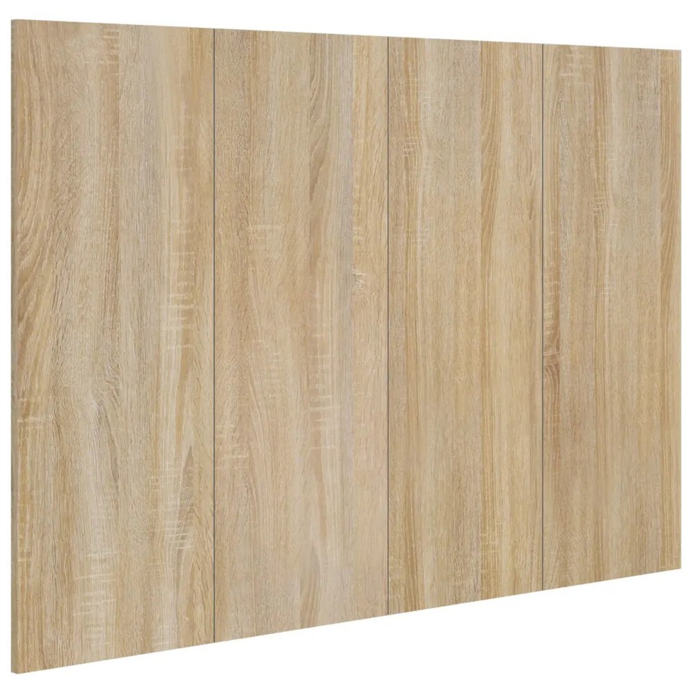 Bed Headboard Wall-mounted with Headboard Engineered Wood Modern Smooth vidaXL