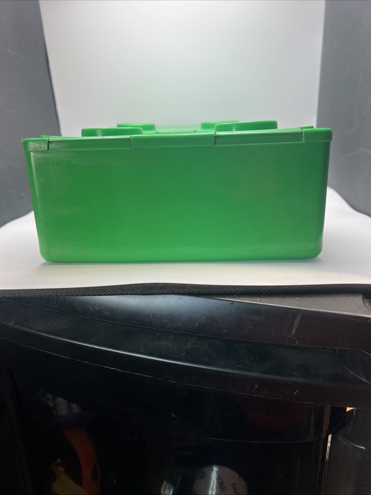 Vintage Chubs Baby Wipes Lego Stackable Storage Container Green