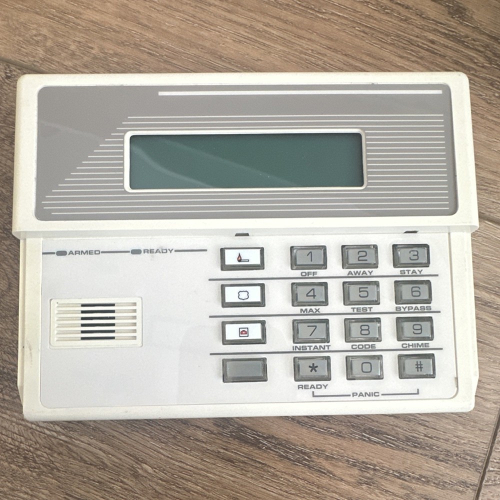 ADEMCO 6139 Wired Keypad Alpha Numeric Console White