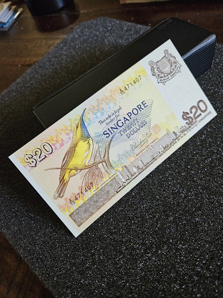 1976 $20 Singapore Concord  Note