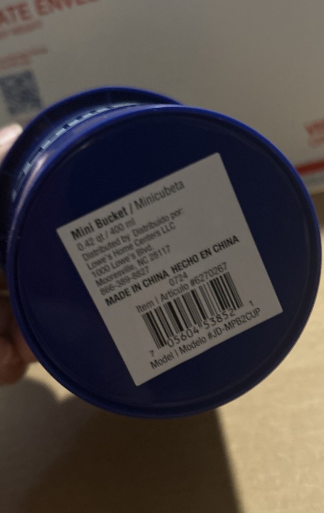 LOWES Mini Bucket 0.5 Quart