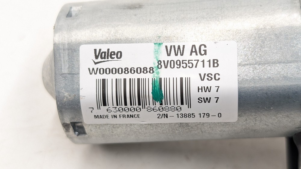 AUDI Q2 WIPER MOTOR REAR WINDSCREEN 8V0955711B 2020