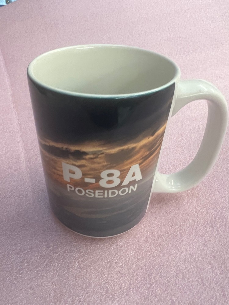 Boeing P-8A Poseidon ceramic Airplane Coffee Cup Mug