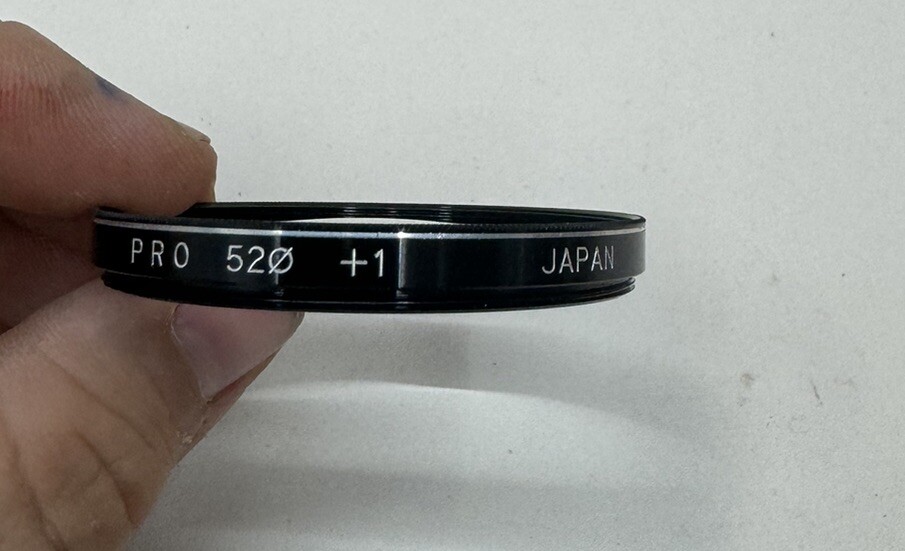 japan pro 52 filter +1