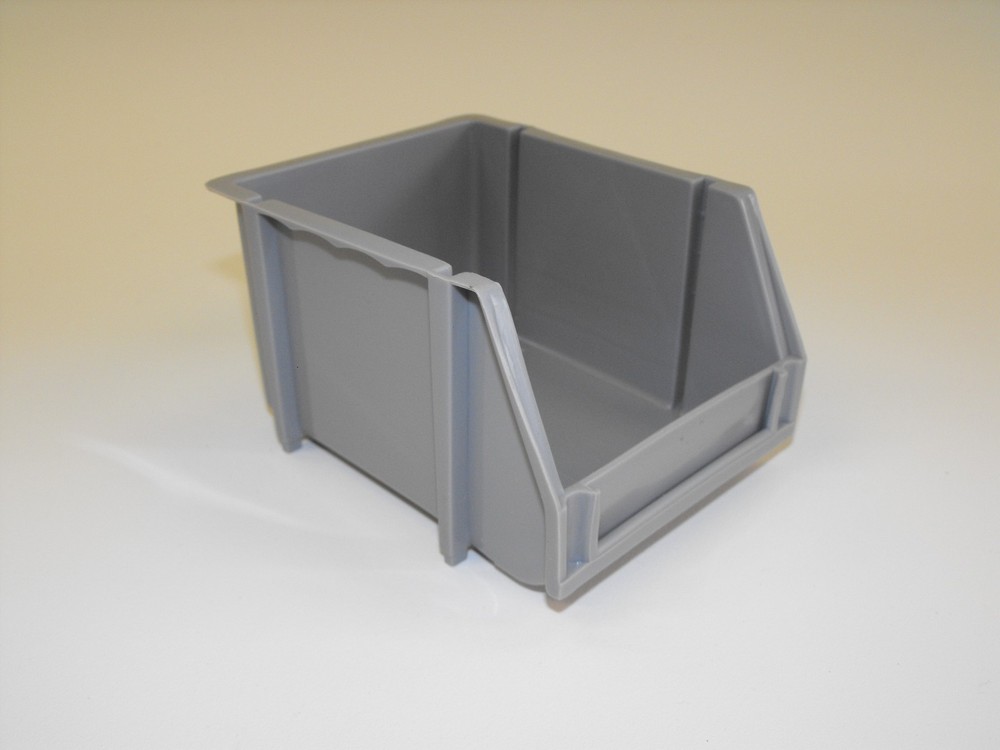 1 Replacement Grey Bin For Harbor Freight 20 Bin Wall Mount Stackable Storage FS