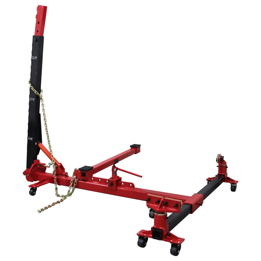 Auto Body Frame Puller Straightener Car Frame Machine 6600lbs Loading Capacity