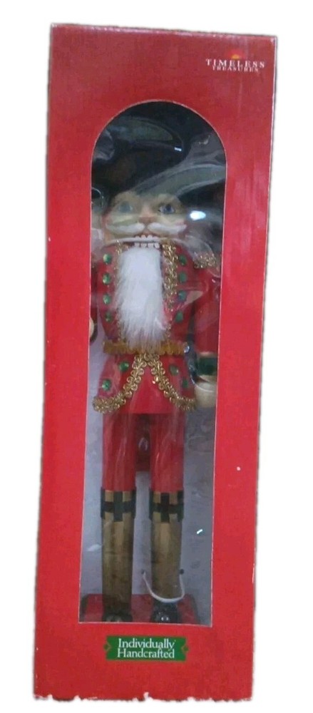 Timeless Treasures 15" Nutcracker Individually Crafted Original Packing