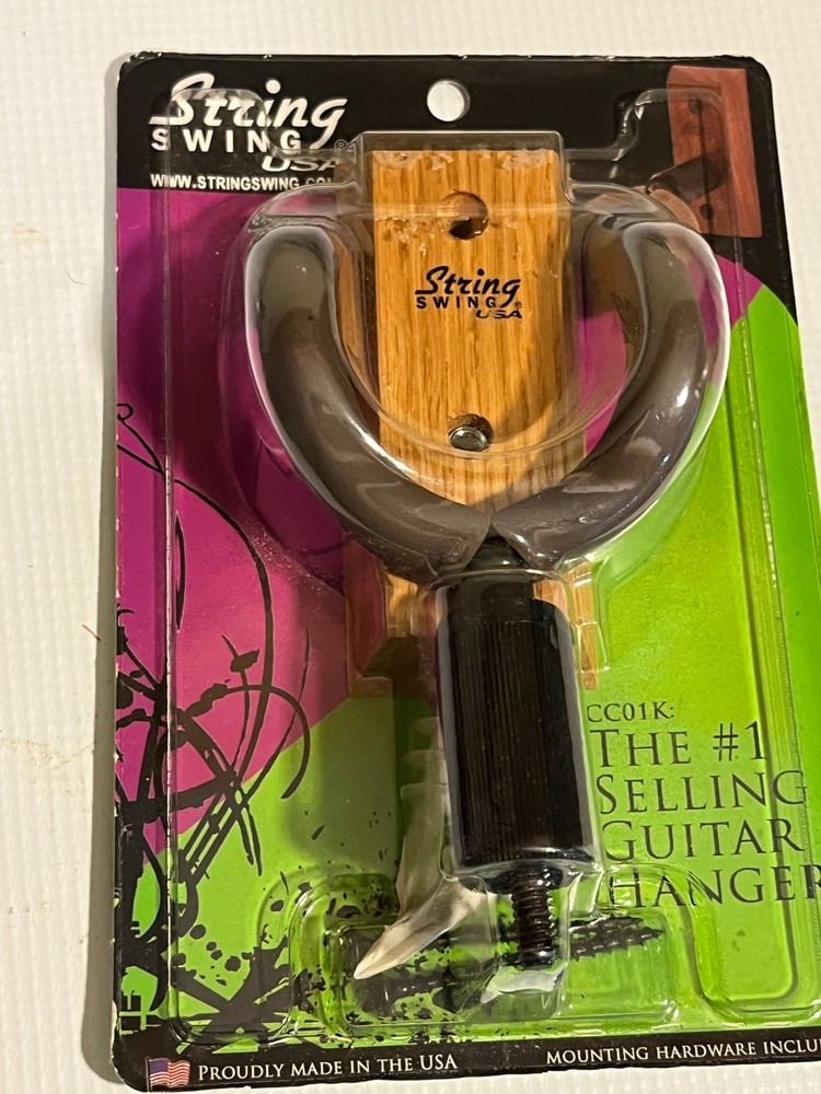 🎸 CC01K Oak String Swing Guitar Hanger