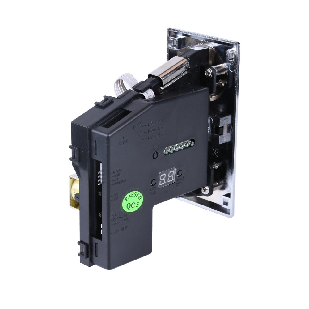 12V Token Coin Acceptor Selector Vending Arcade Machine Game 6 Multi Coin E