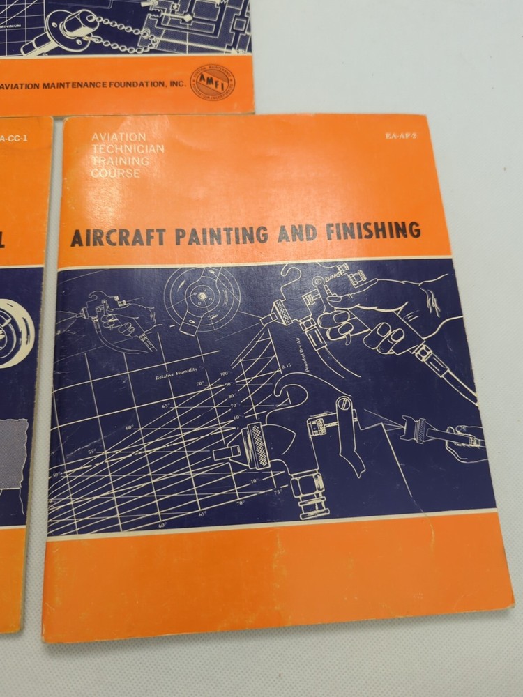 Aviation Technician Training Course Lot Oxygen Systems, Corrosion, Painting
