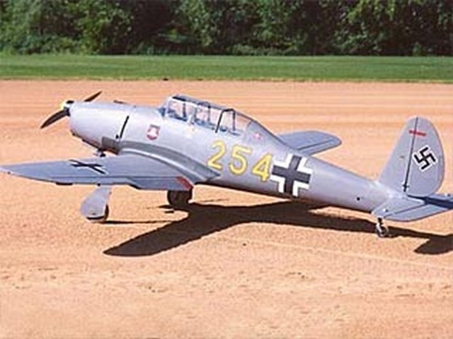 Arado 96B 86" WS RC Model Airplane Plans Templates PDF on USB
