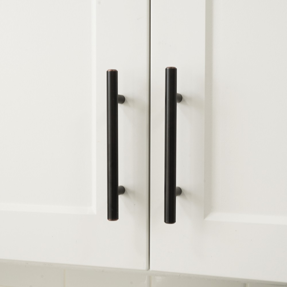 Solid Oil Rubbed Bronze Kitchen Cabinet Handles Drawer Pull Knob Stainless Steel