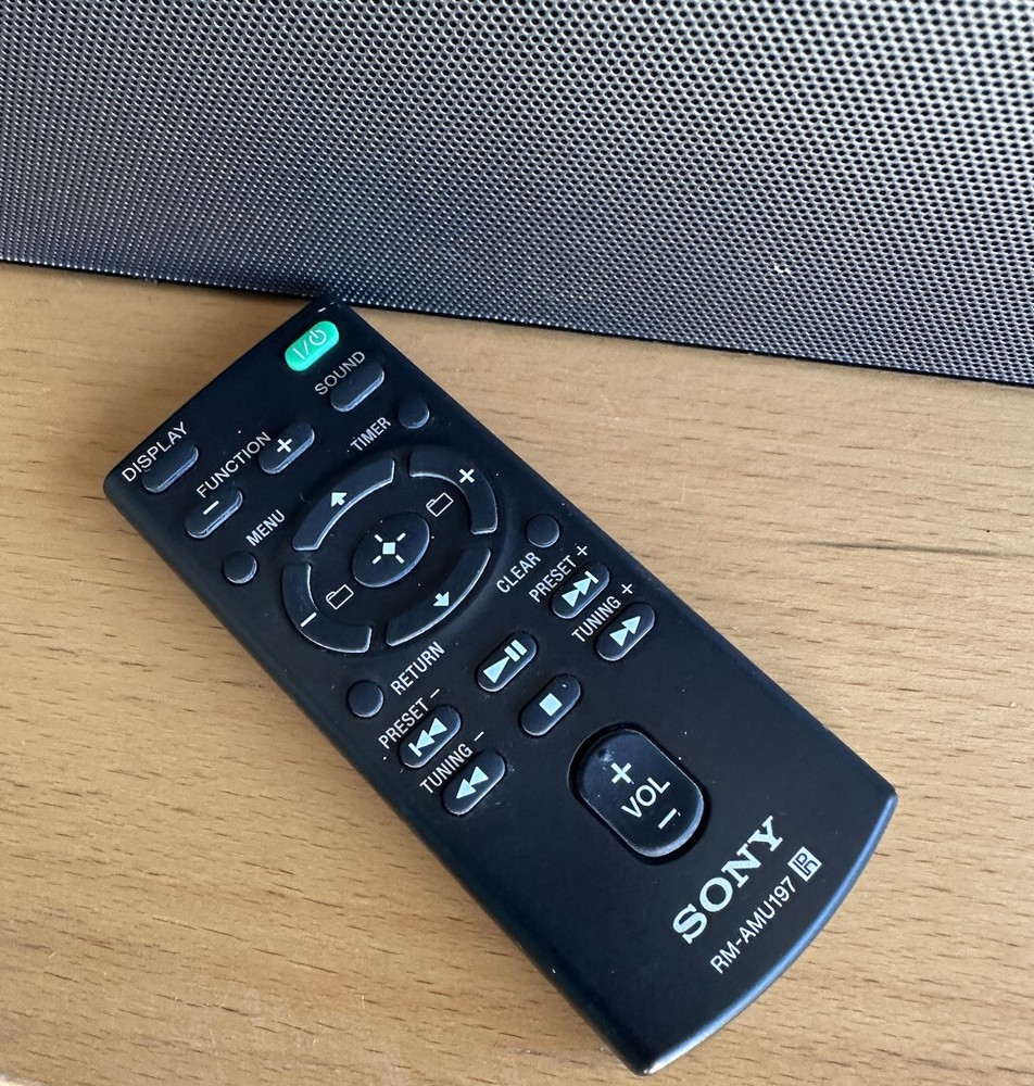 Sony CMT-X5CD CD Player/Bluetooth Wireless Personal Audio System CD NOT WORKING