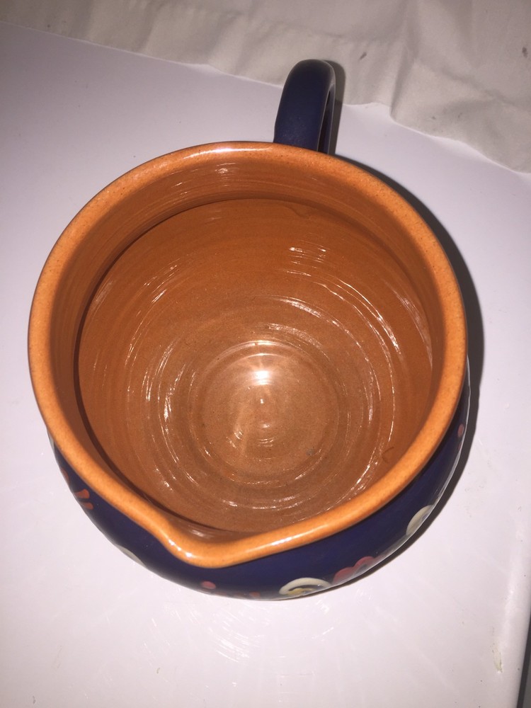 Decorative Pottery Pitcher