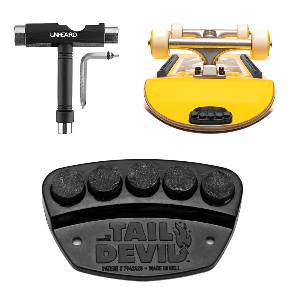 TAIL DEVIL with Skate T-Tool | Skateboard Spark Plate & SK8 Tool | Spark it Up!