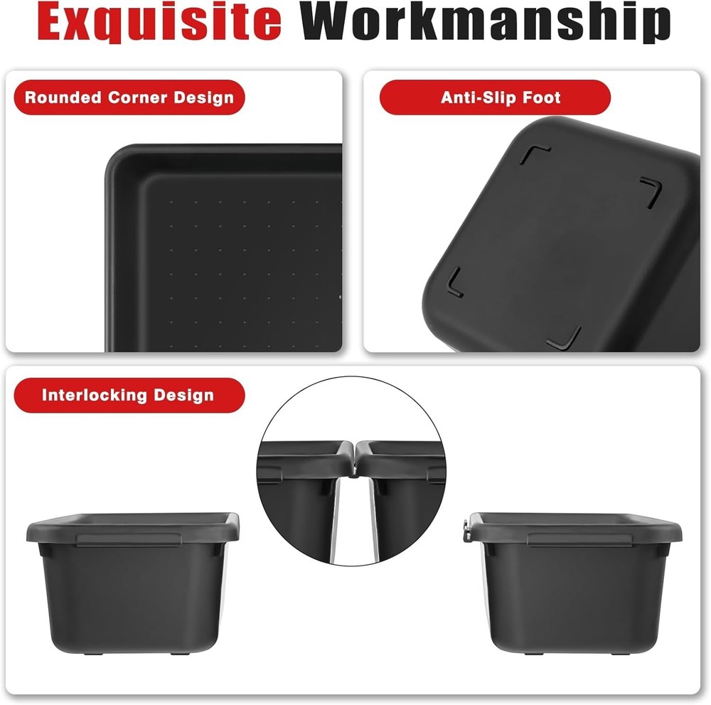 "【48Pcs】【5 Size】Tool Box Organizer, Drawer Tool Organizer Tray Divider Set, Ga..