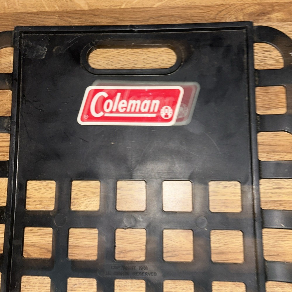 Vintage COLEMAN Canoe Boat Seat Backrest