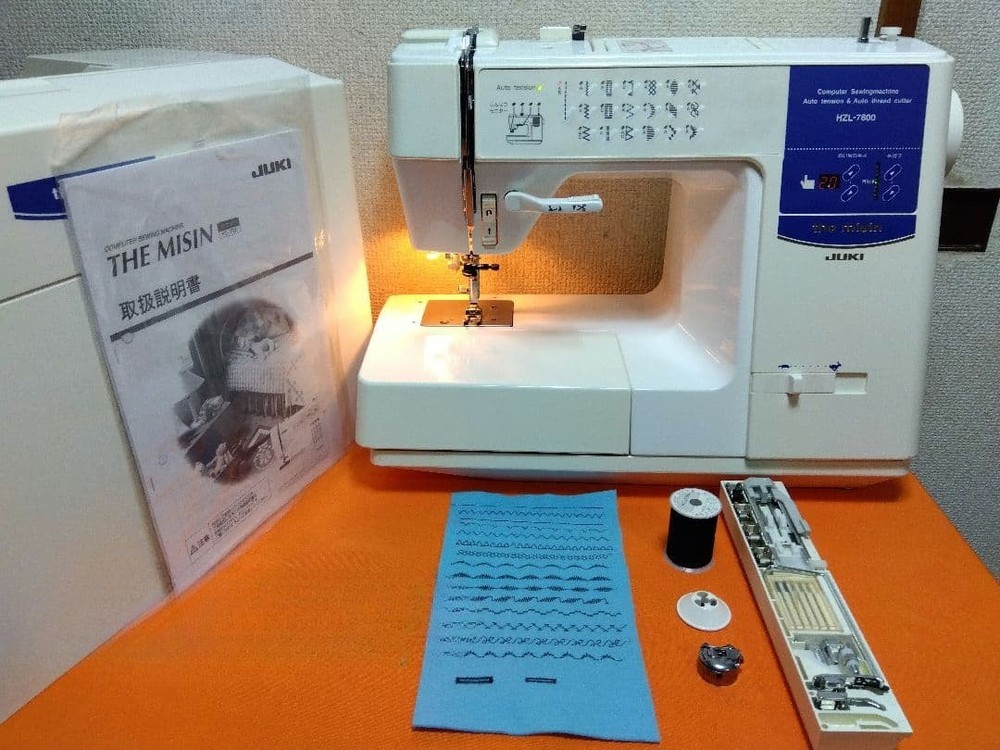 JUKI HZL-7800 Computerized Sewing Machine with Automatic Thread Cutter, Serviced