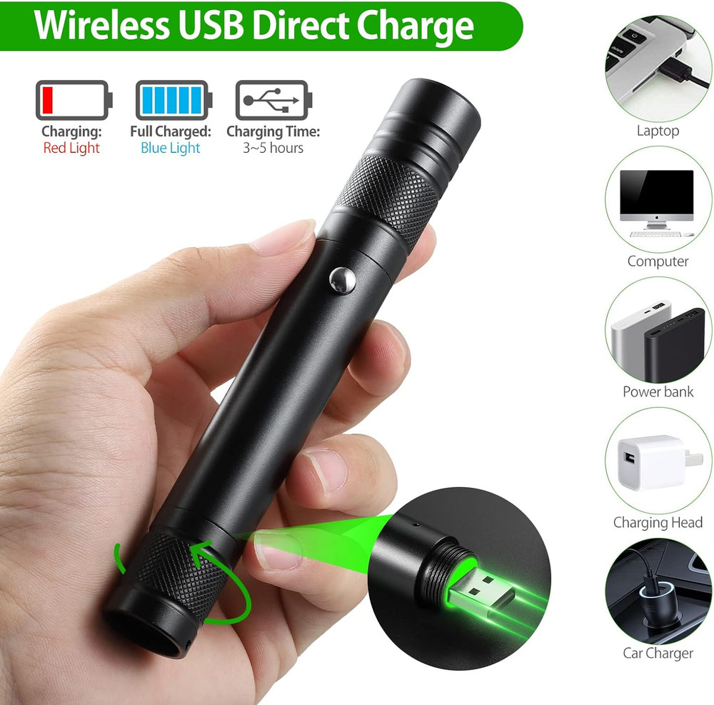 Laser Pointer High Power Rechargeable Lazer Pointer, Laser Pen with Long Range A