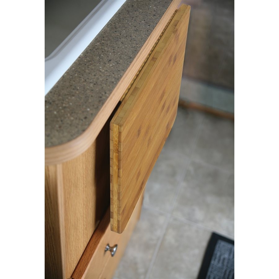 BAMBOO COUNTERTOPEXTENSION 12IN DROP LEAFTABLE