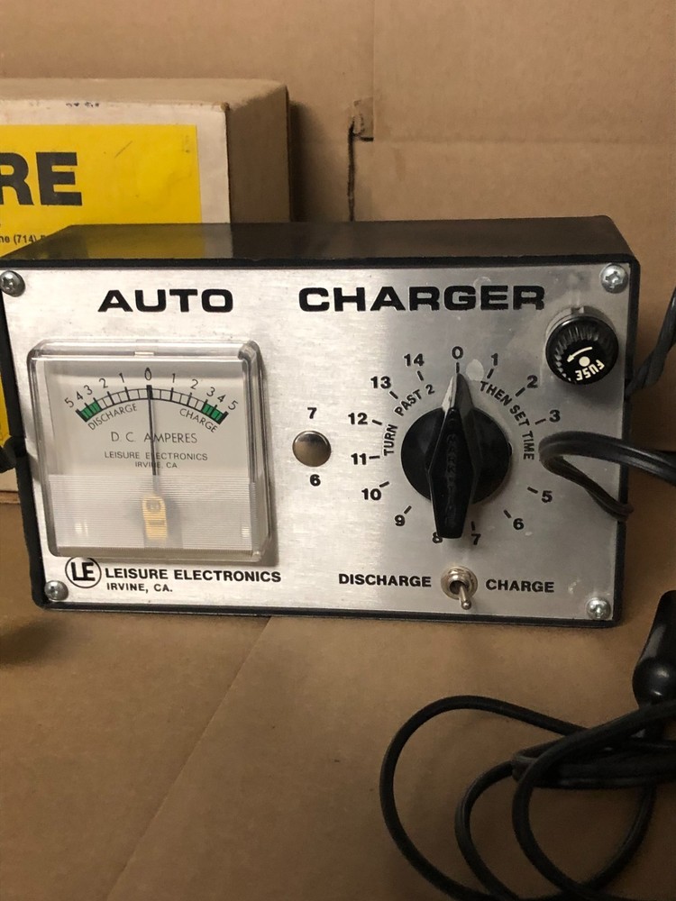 LEISURE ELECTRONICS AUTO CHARGER #107