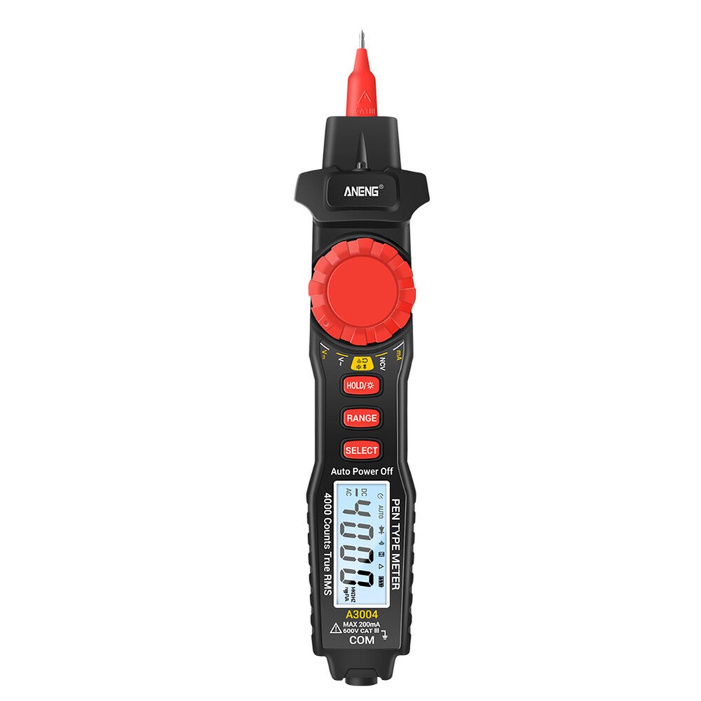 ANENG A3004 Pen Type Digital Multimeter LCD 4000 Counts Auto Range Tester Meter